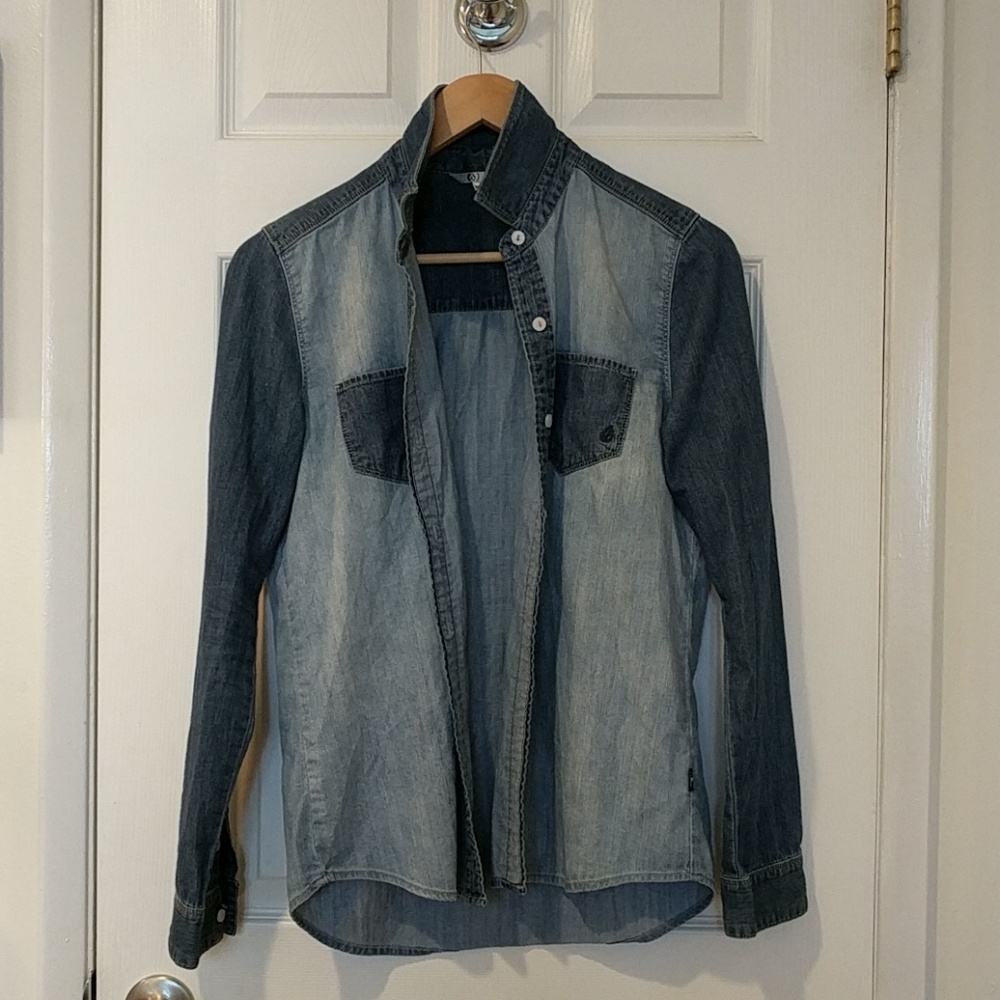 Jean Volcom Button Down